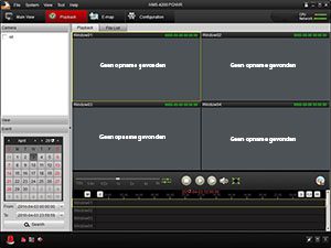 hikvision playback error camerasysteem