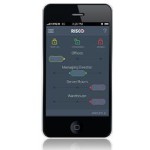 Risco app op mobiele telefoon